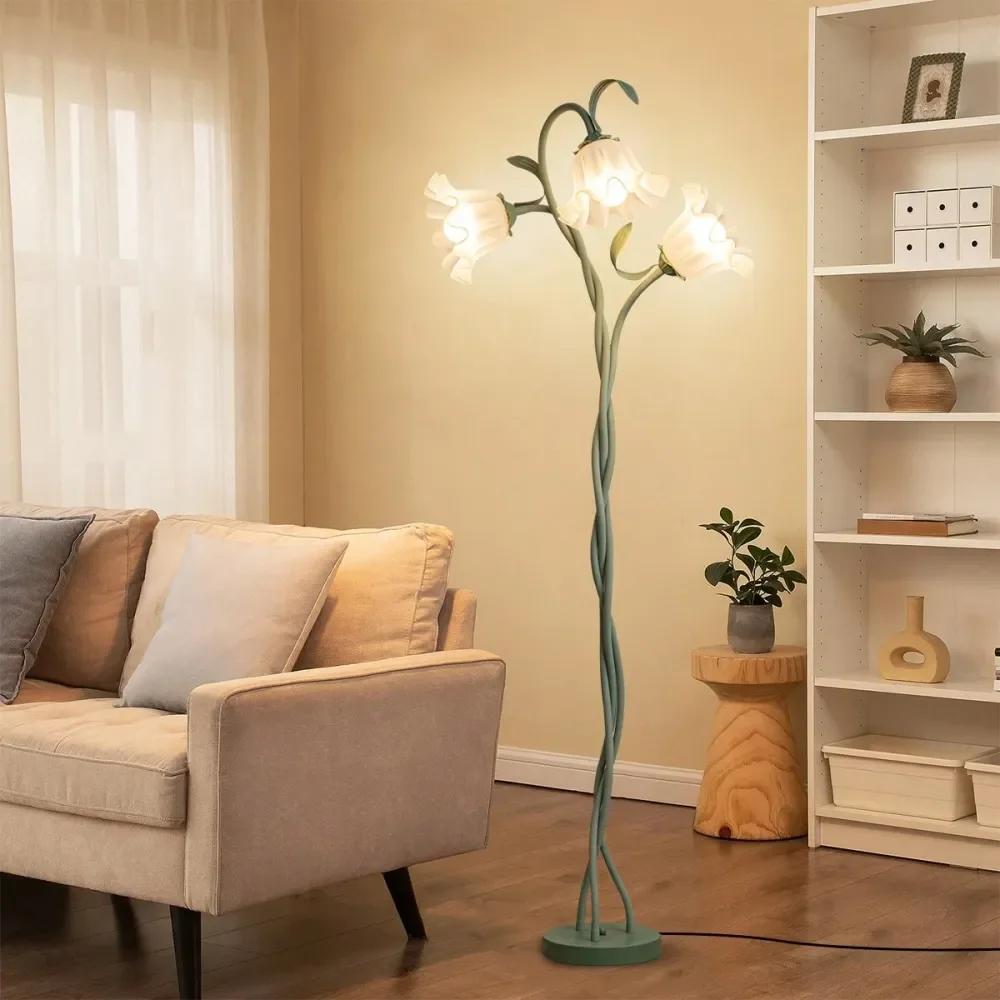 Feed Bulbs3 American Retro Garden Flower Floor Lamp, Net Red Creative Floor Lamp, Style Atmosphere, Sweet, Elegant, Suitable For
Feed Bulbs3 American Retro Garden Flower Floor Lamp, Net Red Creative Floor Lamp, Style Atmosphere, Sweet, Elegant, Suitable For