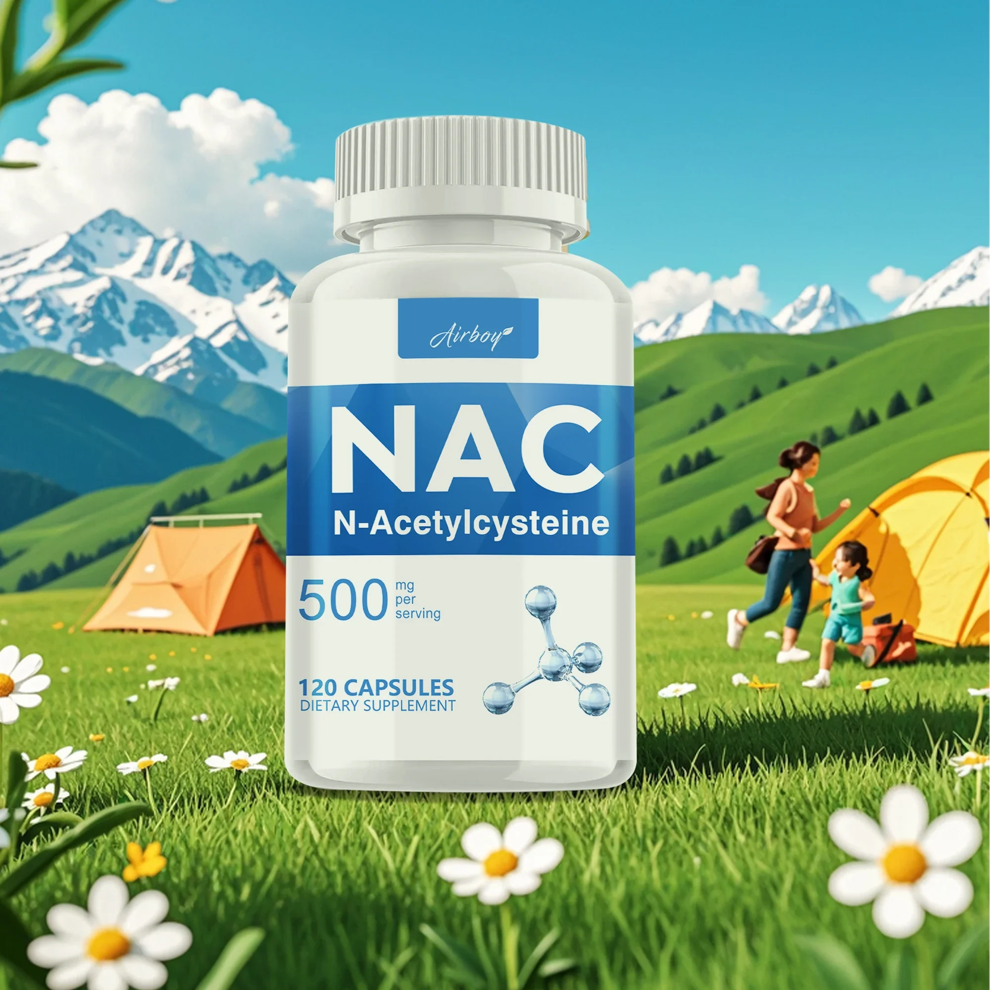 NAC — N-ацетилин — мощный антиоксидант, поддержка здоровья кожи, способствует детоксикации печени и почек — 120 капсул
NAC — N-ацетилин — мощный антиоксидант, поддержка здоровья кожи, способствует детоксикации печени и почек — 120 капсул