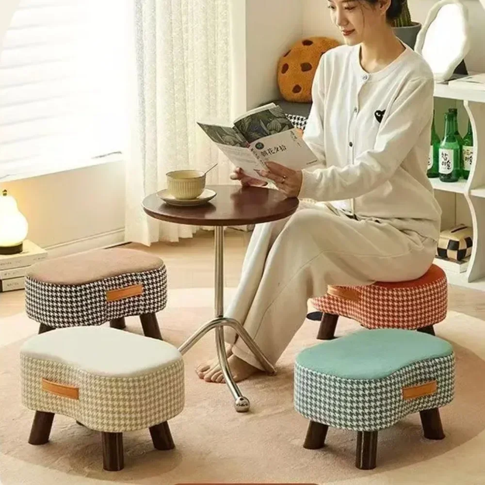 Simple Change Shoes Stool Sofa Footrests Soft Bag Small Chairs Living Room Coffee Desk Footrest Repose Chair Table Low Stools
Simple Change Shoes Stool Sofa Footrests Soft Bag Small Chairs Living Room Coffee Desk Footrest Repose Chair Table Low Stools