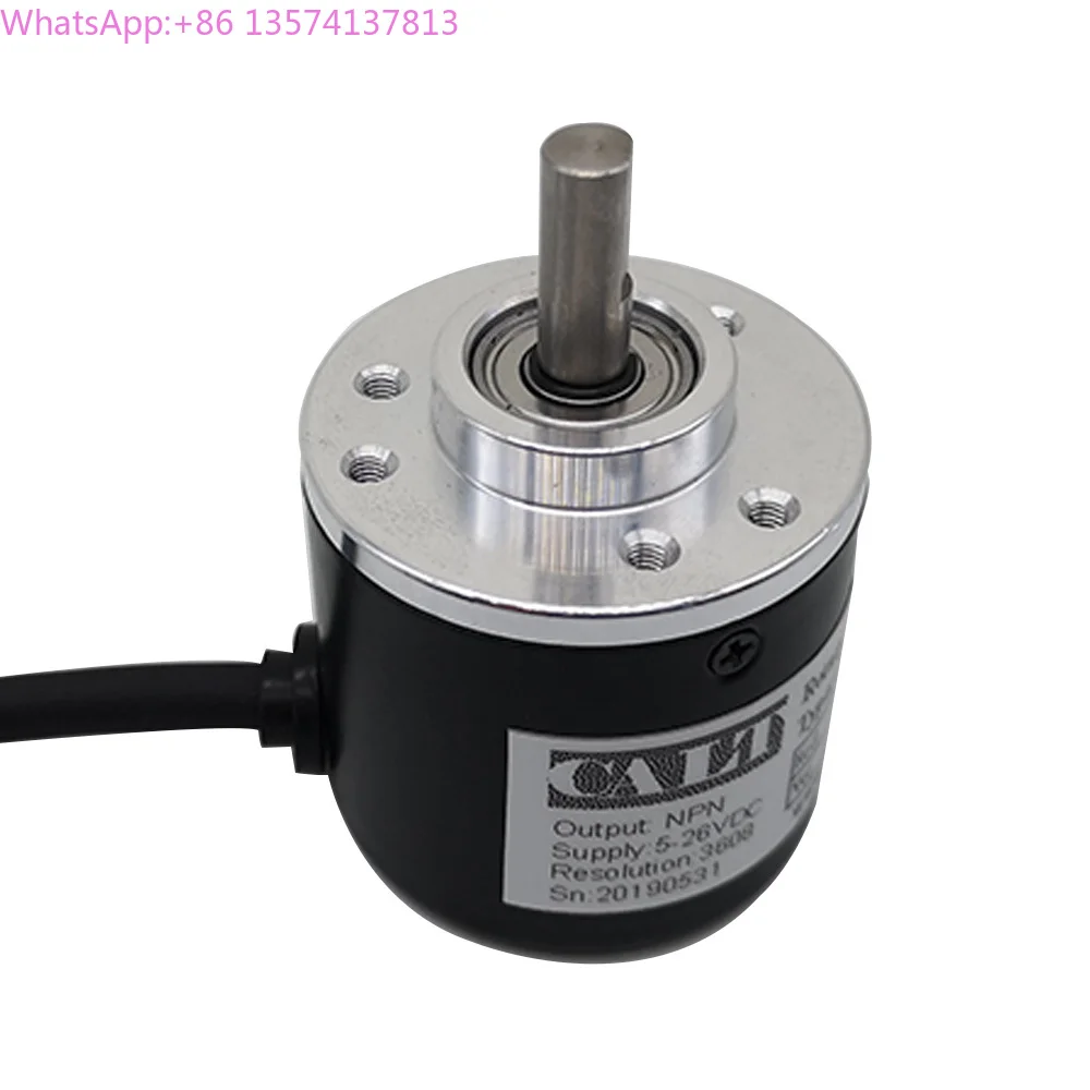 ES38-06G1000BSP524 6mm solid shaft PNP rotary encoder two channel 1000ppr Incremental Rotary Encoder
ES38-06G1000BSP524 6mm solid shaft PNP rotary encoder two channel 1000ppr Incremental Rotary Encoder