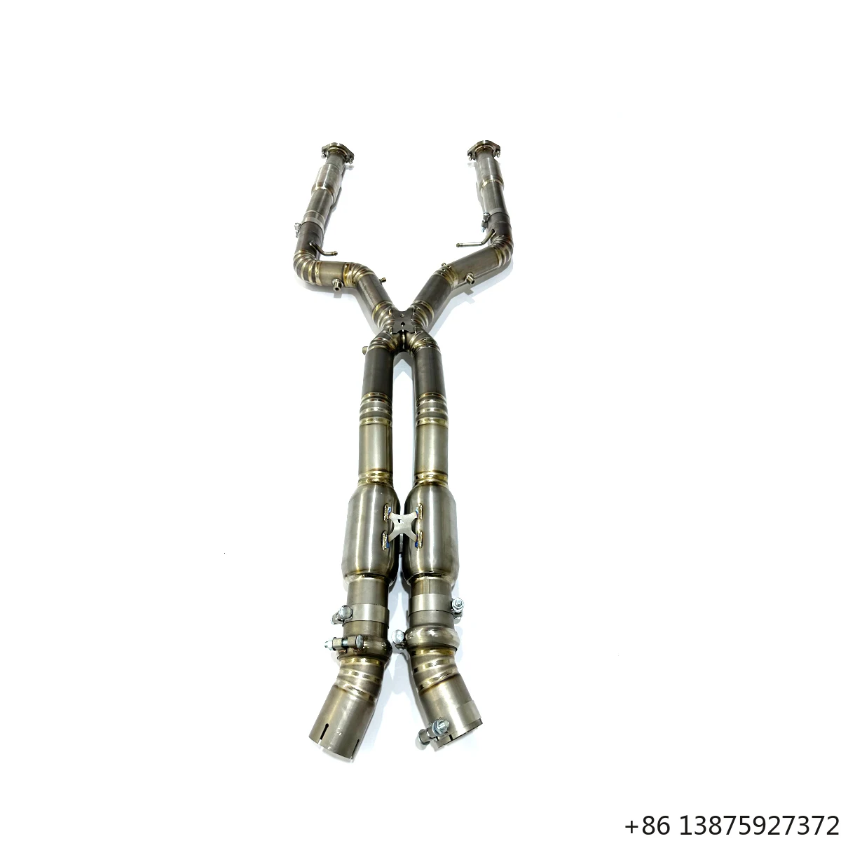 Ecnal Mid Pipe for 2022+ G01 G02 X3M X4M S58 3.0T Equal Length Titanium Exhaust Mid X-pipe
Ecnal Mid Pipe for 2022+ G01 G02 X3M X4M S58 3.0T Equal Length Titanium Exhaust Mid X-pipe