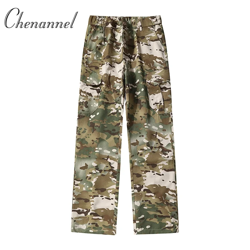Мужские камуфляжные брюки-карго с несколькими карманами, тактические модные универсальные брюки
Мужские камуфляжные брюки-карго с несколькими карманами, тактические модные универсальные брюки