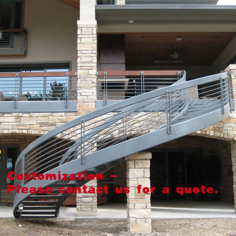 Изготовленные на заказ сборные изогнутые деревянные лестницы из Китая со стальными ступенями
Изготовленные на заказ сборные изогнутые деревянные лестницы из Китая со стальными ступенями