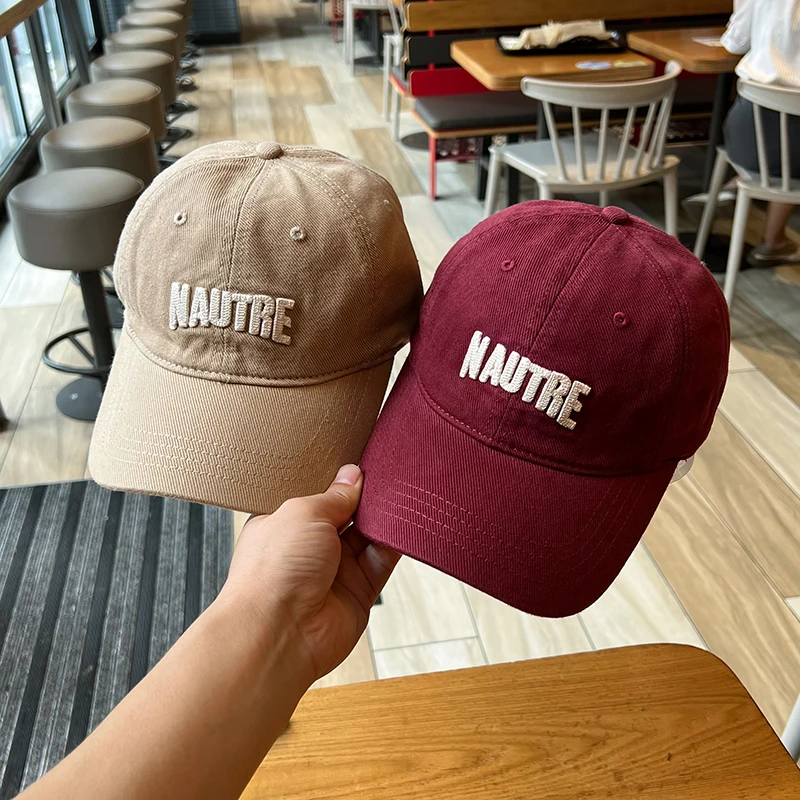 Letter Embroidery Washed Comfortable Baseball Cap Men and Women Japanese and Korean Style Soft Top I Peaked Cap
Letter Embroidery Washed Comfortable Baseball Cap Men and Women Japanese and Korean Style Soft Top I Peaked Cap