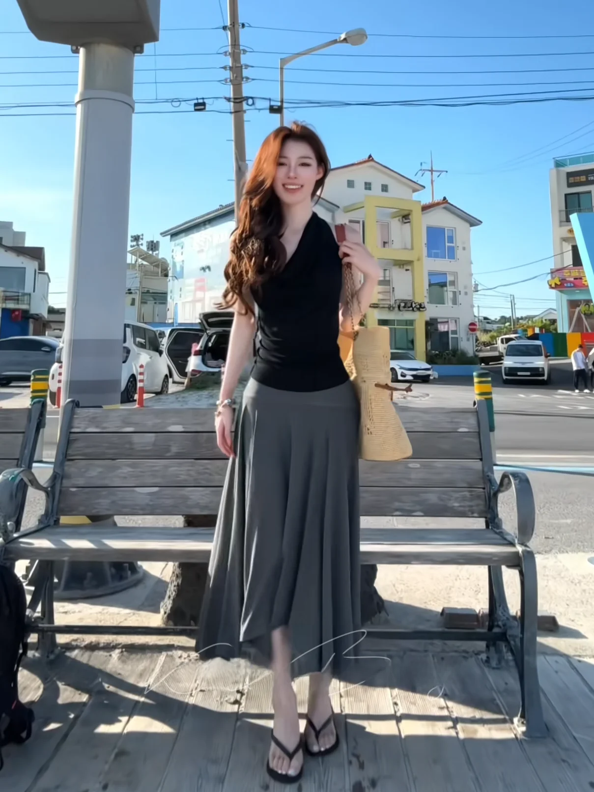 Gray Korean Style Half-length Skirt Women's Elegant Slimming Versatile Midi Skirt A-line Loose Fit Summer Season
Gray Korean Style Half-length Skirt Women's Elegant Slimming Versatile Midi Skirt A-line Loose Fit Summer Season