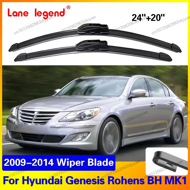 Front Wipers for Hyundai Genesis Rohens BH MK1 2009 2010 2011 2012 2013 2014 Car Wiper Windshield Windscreen Blades Accessories
Front Wipers for Hyundai Genesis Rohens BH MK1 2009 2010 2011 2012 2013 2014 Car Wiper Windshield Windscreen Blades Accessories