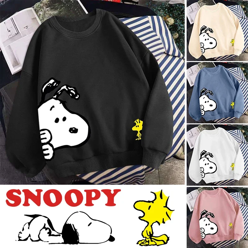 Snoopy Sweatshirt Cartoon Men Women Hoodies Cotton Anime O Neck Loose Long Sleeve Creative Fashion Top Couples Cute Hoodie M-4XL
Snoopy Sweatshirt Cartoon Men Women Hoodies Cotton Anime O Neck Loose Long Sleeve Creative Fashion Top Couples Cute Hoodie M-4XL