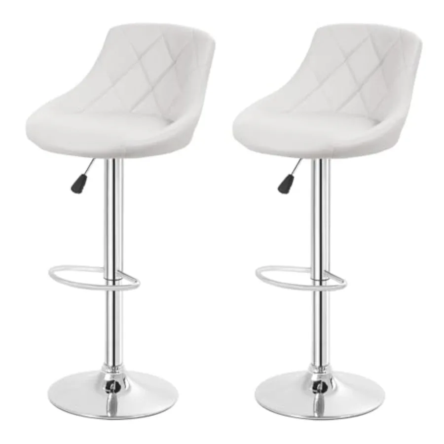 Bar Stools Set of 2 Bar Stools Swivel Stool Height Adjustable Bar Chairs with Back PU Leather Swivel Bar Stool Kitchen Counter
Bar Stools Set of 2 Bar Stools Swivel Stool Height Adjustable Bar Chairs with Back PU Leather Swivel Bar Stool Kitchen Counter