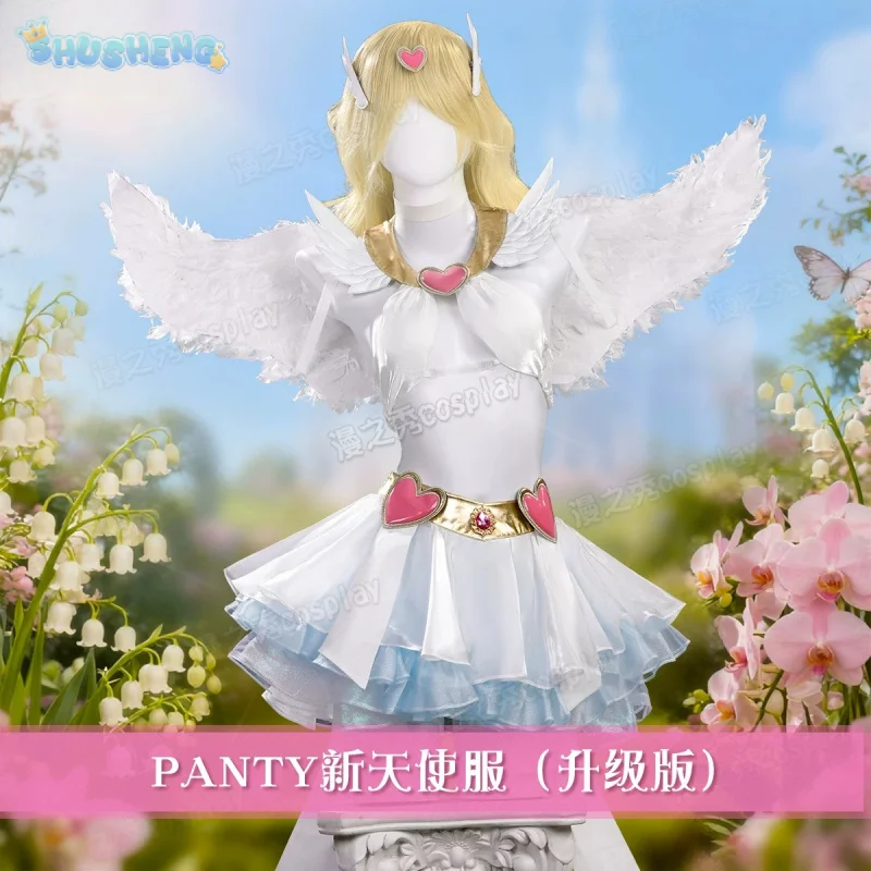Anime New Panty Stocking with Garterbelt Pantiel Panty Anarchy Cosplay Costume Angel Skirt Wings Halloween for Women Girls Prop
Anime New Panty Stocking with Garterbelt Pantiel Panty Anarchy Cosplay Costume Angel Skirt Wings Halloween for Women Girls Prop