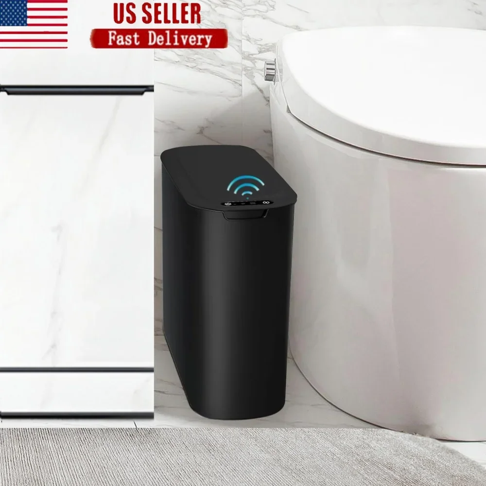 Automatic Motion Sensor Trash Can Touchless Smart Garbage Bin Odor Seal Slim Wastebasket Ideal Bathroom Office Kitchen
Automatic Motion Sensor Trash Can Touchless Smart Garbage Bin Odor Seal Slim Wastebasket Ideal Bathroom Office Kitchen