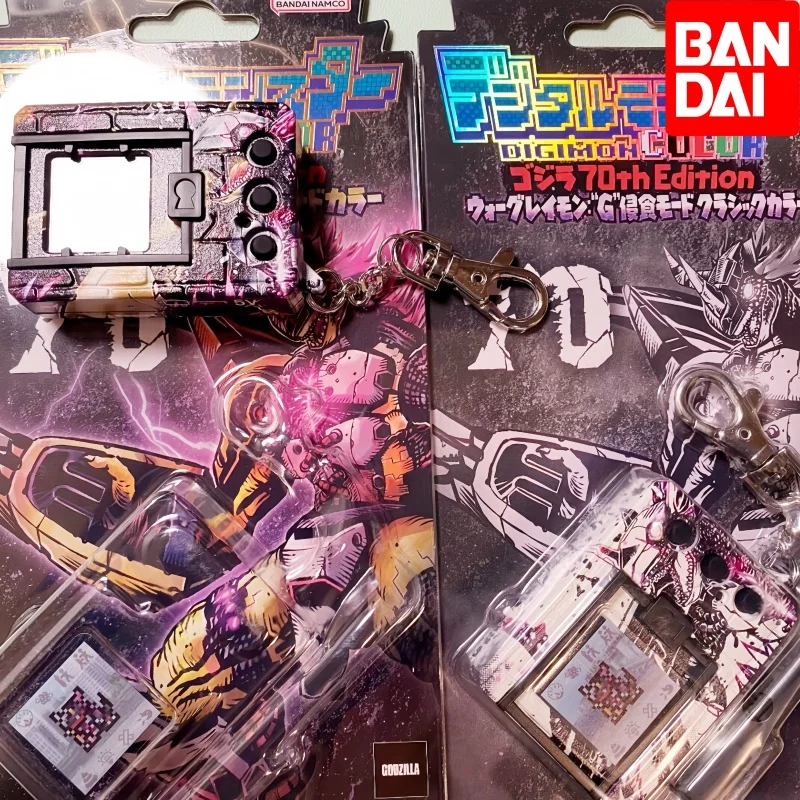 New Bandai Tamagotchi Digital Monster Original V-Pet Digimon Color Digivice G 70th Anniversary War Greymon Model Festival Gifts
New Bandai Tamagotchi Digital Monster Original V-Pet Digimon Color Digivice G 70th Anniversary War Greymon Model Festival Gifts