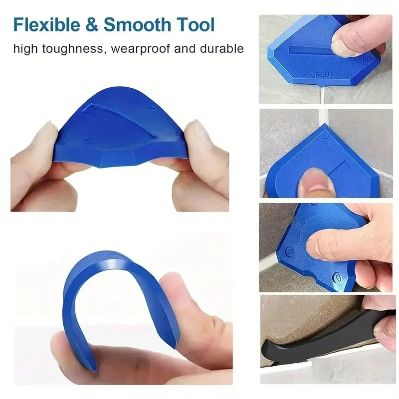 1-6Set Silicone Glass Cement Scraper Sealant Grout Remover Tool Home Finishing Caulking Tools Home Cleaning Hand Spatula Tool
1-6Set Silicone Glass Cement Scraper Sealant Grout Remover Tool Home Finishing Caulking Tools Home Cleaning Hand Spatula Tool