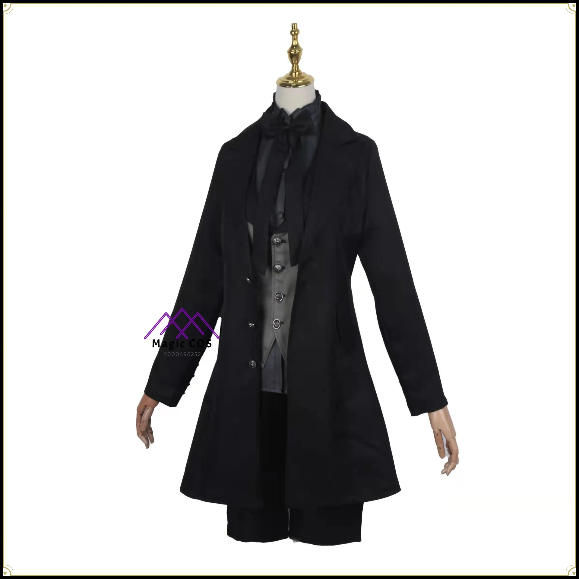 High quality Black Butler Ciel Cosplay costume Men Vintage Aristocrat Puff Sleeve Gown anime outfit role playing comic con party
High quality Black Butler Ciel Cosplay costume Men Vintage Aristocrat Puff Sleeve Gown anime outfit role playing comic con party