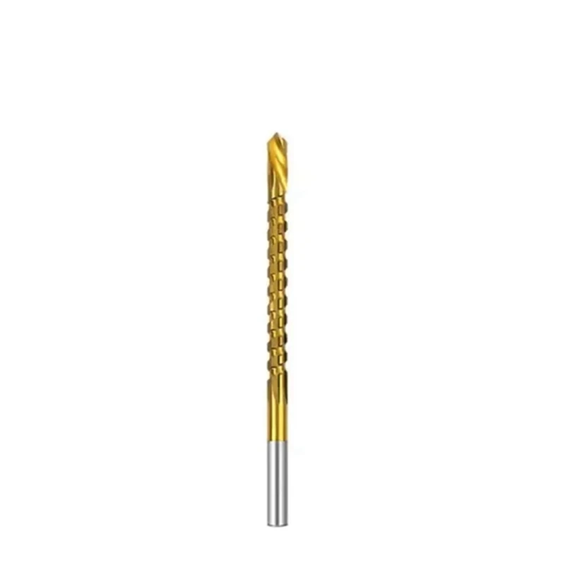 5Mm Titanium Coated Drill Bit Spiral Jagged Saw Drill Bit Composite Drill Bit Twist Drill Bit
5Mm Titanium Coated Drill Bit Spiral Jagged Saw Drill Bit Composite Drill Bit Twist Drill Bit