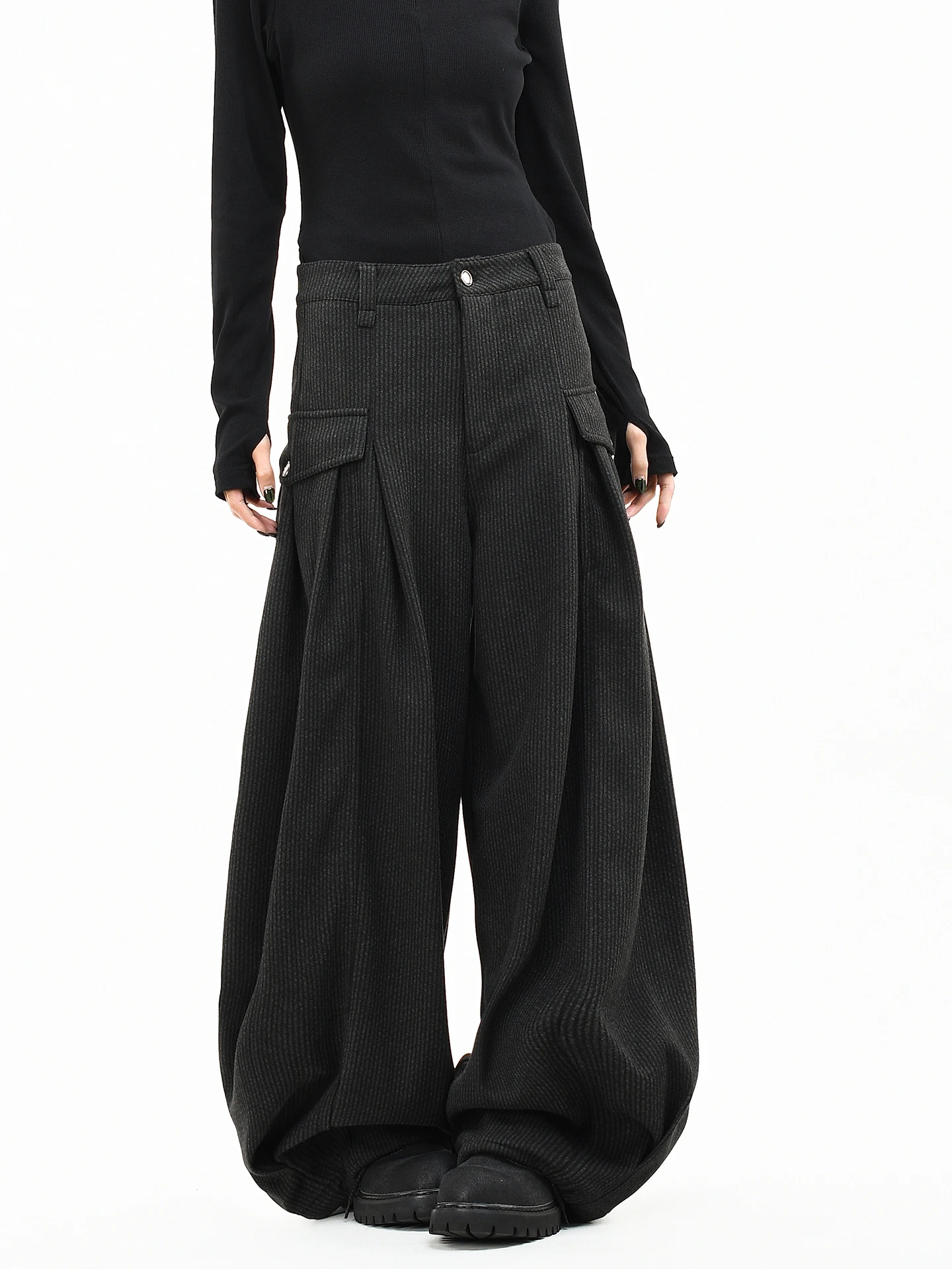 OV Original Retro Folded Design Casual Pants Loose Wide Leg Large ket Men Women Loose Fit Harajuku Sle Polyester Fiber
OV Original Retro Folded Design Casual Pants Loose Wide Leg Large ket Men Women Loose Fit Harajuku Sle Polyester Fiber