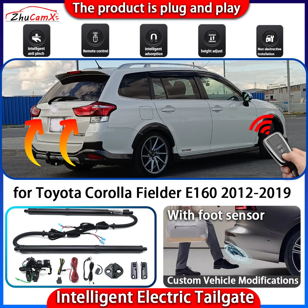 ZhuCamX Smart Powered Tailgate System for Toyota Corolla Fielder E160 2012-2019 Automatic Intelligent Trunk Lift Control Kit
ZhuCamX Smart Powered Tailgate System for Toyota Corolla Fielder E160 2012-2019 Automatic Intelligent Trunk Lift Control Kit