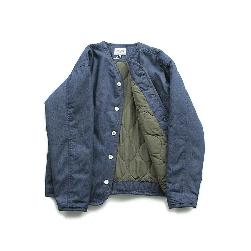 Retro Japanese Sle Mountainous Workwear Jaet Thiened V-Ne Layering Cotton Jaet Ameika Jaet Trendy Casual Coat
Retro Japanese Sle Mountainous Workwear Jaet Thiened V-Ne Layering Cotton Jaet Ameika Jaet Trendy Casual Coat