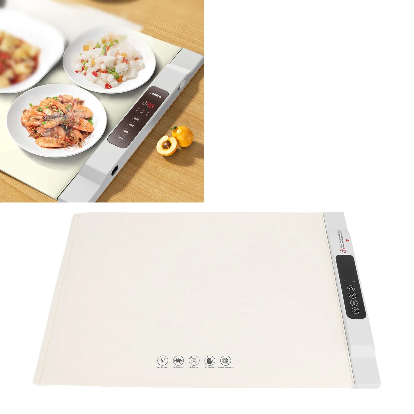 Food Warming Mat Buffet Household Countertop Heating Warmer Tray Foldable Roll Up Multifunctional Pad
Food Warming Mat Buffet Household Countertop Heating Warmer Tray Foldable Roll Up Multifunctional Pad