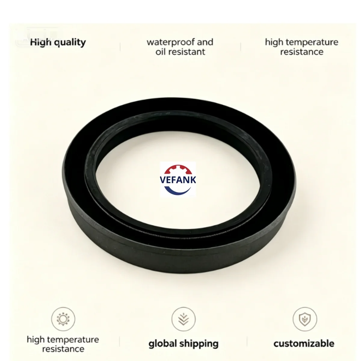 HTC 70*92*14mm, Oil Seal, NBR, High Quality, Factory Direct Sales, Customization Supported, Worldwide Shipping, for Auto Repair
HTC 70*92*14mm, Oil Seal, NBR, High Quality, Factory Direct Sales, Customization Supported, Worldwide Shipping, for Auto Repair
