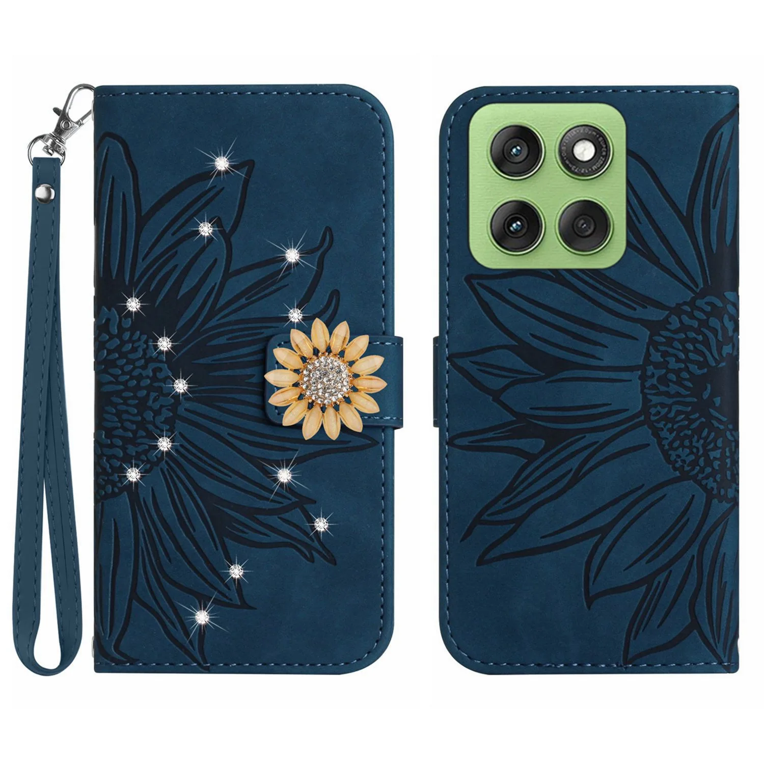 Sunflower Crossbody Wallet Book Case For OPPO Realme P3 Pro P3X P1 Luxury Leather Lanyard 3 Cards Slot Anti Drop Flip Cover
Sunflower Crossbody Wallet Book Case For OPPO Realme P3 Pro P3X P1 Luxury Leather Lanyard 3 Cards Slot Anti Drop Flip Cover