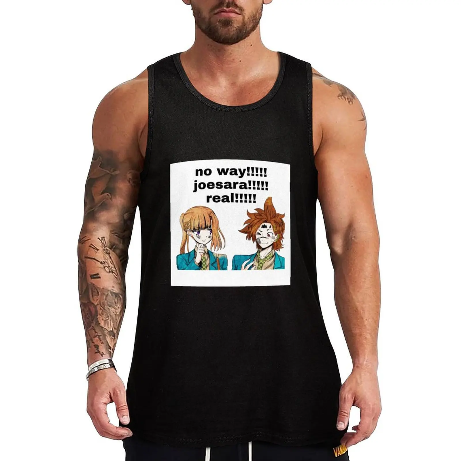 joesara badge (omg joesara real!!!) Tank Top T-shirt male Sleeveless men
joesara badge (omg joesara real!!!) Tank Top T-shirt male Sleeveless men