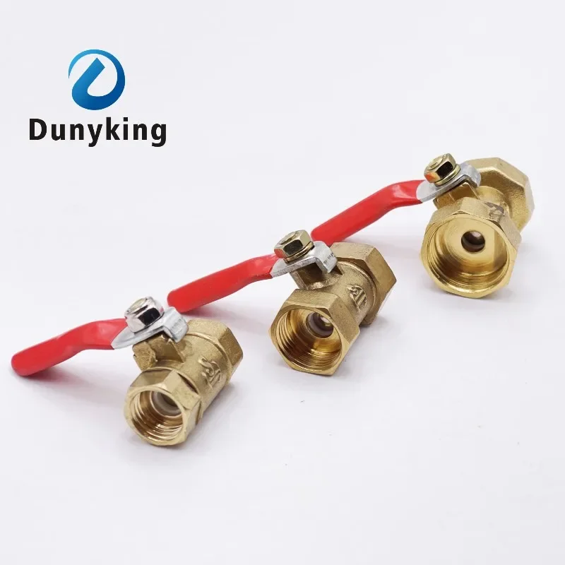 Brass ball valve 1/4'' 3/8'' 1/2'' Female Thread Ball Valve Brass Connector Joint Copper Pipe Fitting Coupler Adapter
Brass ball valve 1/4'' 3/8'' 1/2'' Female Thread Ball Valve Brass Connector Joint Copper Pipe Fitting Coupler Adapter