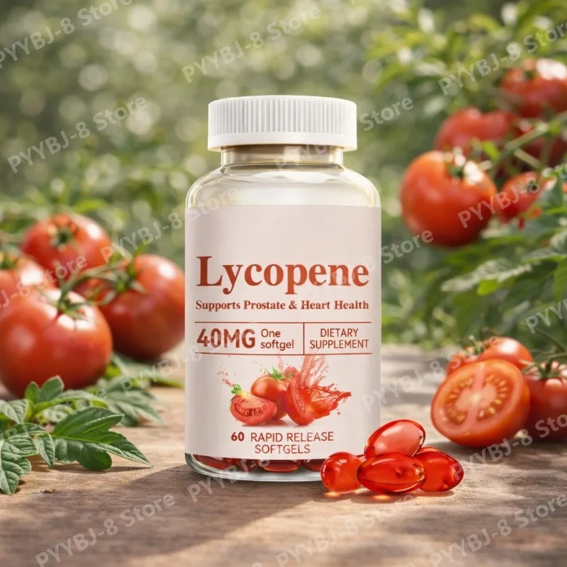 Lycopene soft capsule 40mg tomato extract daily Dietary Supplement Helps to enhance vitality and provide energy 60 softgels
Lycopene soft capsule 40mg tomato extract daily Dietary Supplement Helps to enhance vitality and provide energy 60 softgels