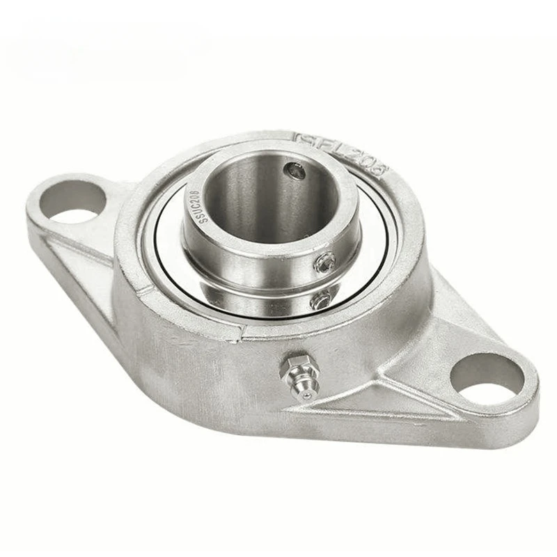High Quality 1Pcs 304 Stainless Steel Outer Spherical Bearing Diamond Belt Base SUCFL201-206
High Quality 1Pcs 304 Stainless Steel Outer Spherical Bearing Diamond Belt Base SUCFL201-206