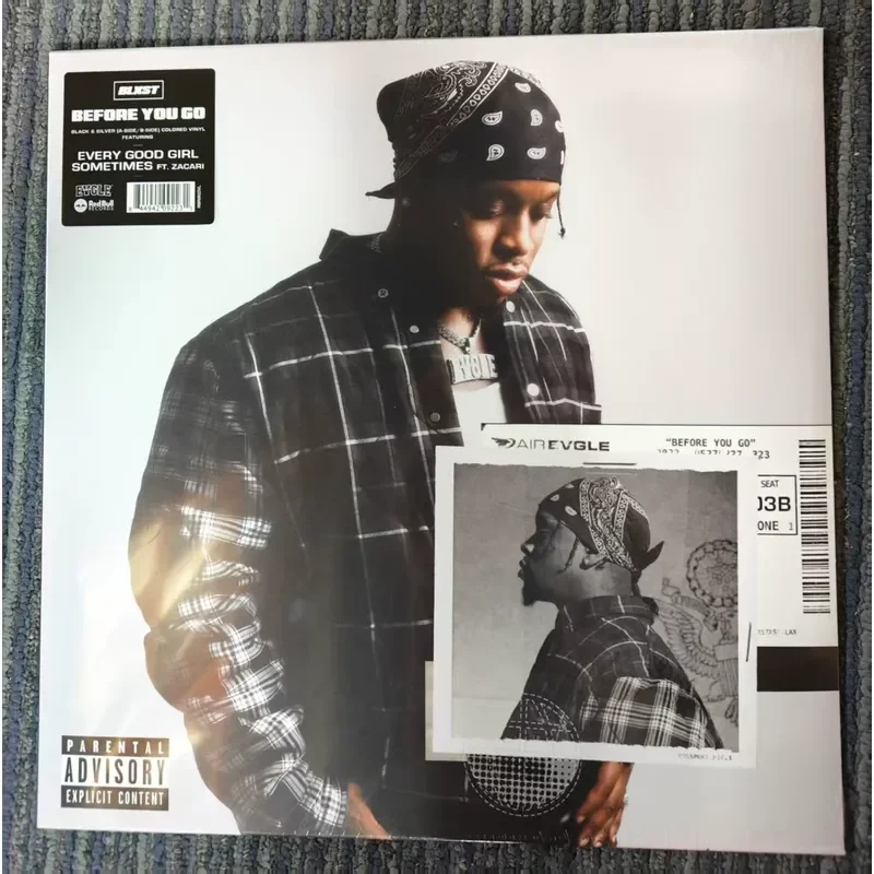 New in Stock Silver Black Inkjet Color Glue BLXST Vinyl LP for Before You Go
New in Stock Silver Black Inkjet Color Glue BLXST Vinyl LP for Before You Go