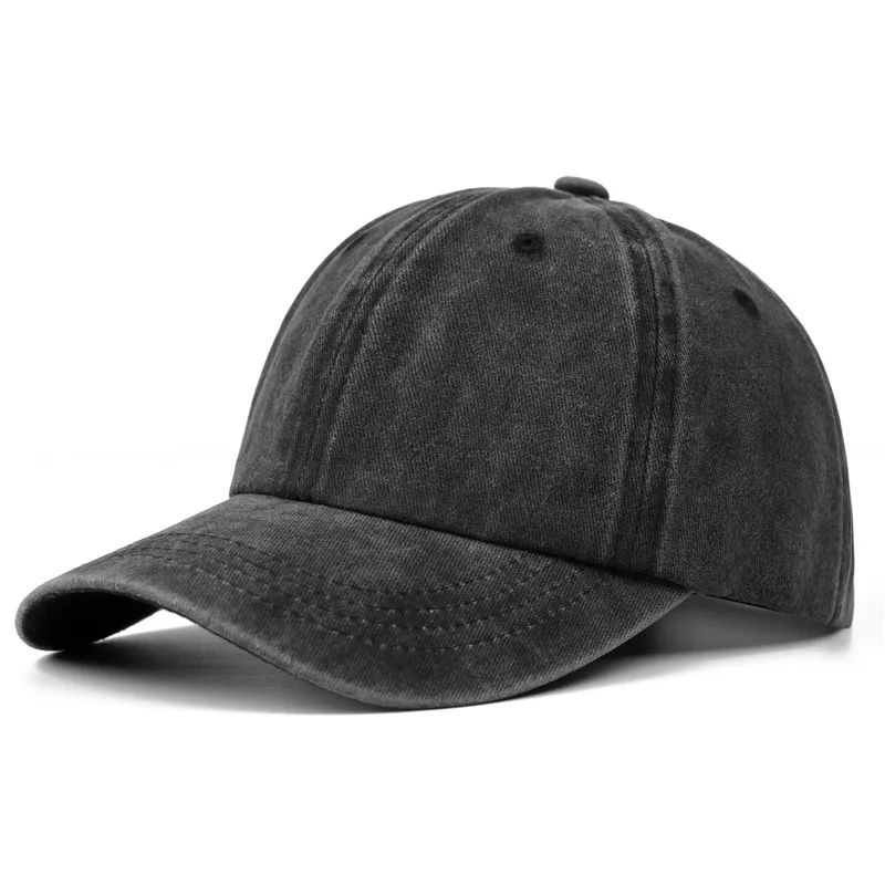 Denim baseball cap women's face-looking small distressed gray peaked cap men's big head circumference hat Four Seasons sun hat
Denim baseball cap women's face-looking small distressed gray peaked cap men's big head circumference hat Four Seasons sun hat