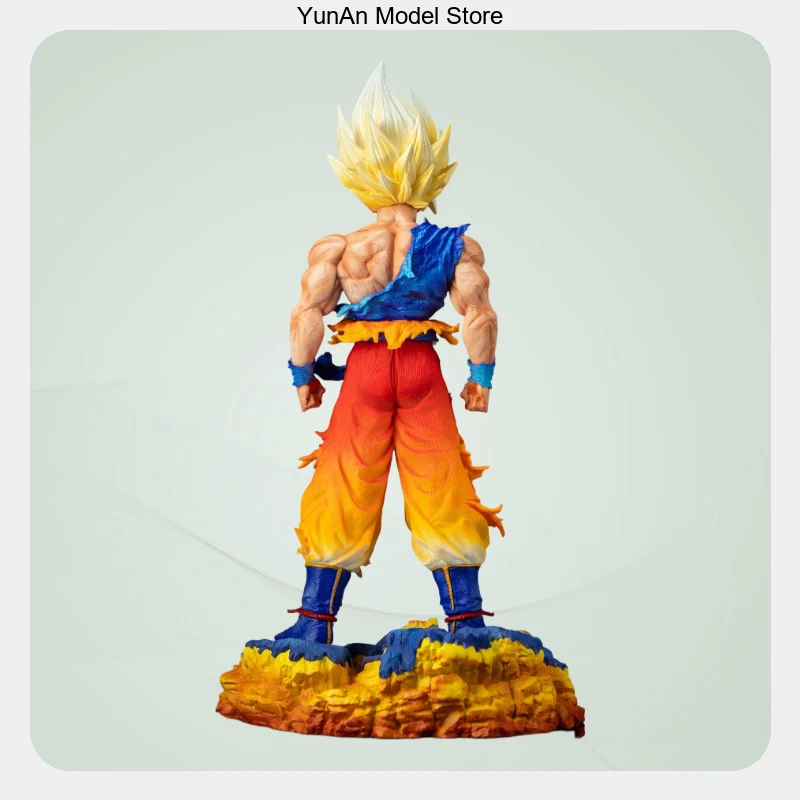35cm First Super Saiyan Goku Battle Damage Standing Pose Anime Figure Model Statue Collection Desktop Decoration Ornament Toys
35cm First Super Saiyan Goku Battle Damage Standing Pose Anime Figure Model Statue Collection Desktop Decoration Ornament Toys