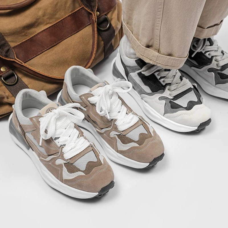 Мужские спортивные туфли больших размеров, разноцветные, модные, с мягкой подошвой, на шнуровке, с круглым носком, всесезонные, повседневные, для студентов, на плоской подошве
Мужские спортивные туфли больших размеров, разноцветные, модные, с мягкой подошвой, на шнуровке, с круглым носком, всесезонные, повседневные, для студентов, на плоской подошве