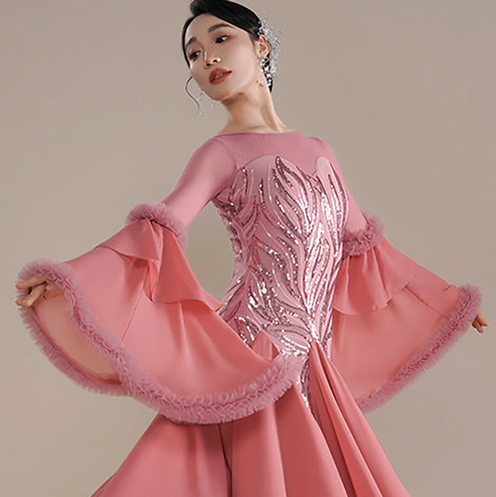 Ballroom Dance Accessories Glacier Blue Horn Sleeves Rose Pink Stage Props Handmade Competition Costume Accessories
Ballroom Dance Accessories Glacier Blue Horn Sleeves Rose Pink Stage Props Handmade Competition Costume Accessories