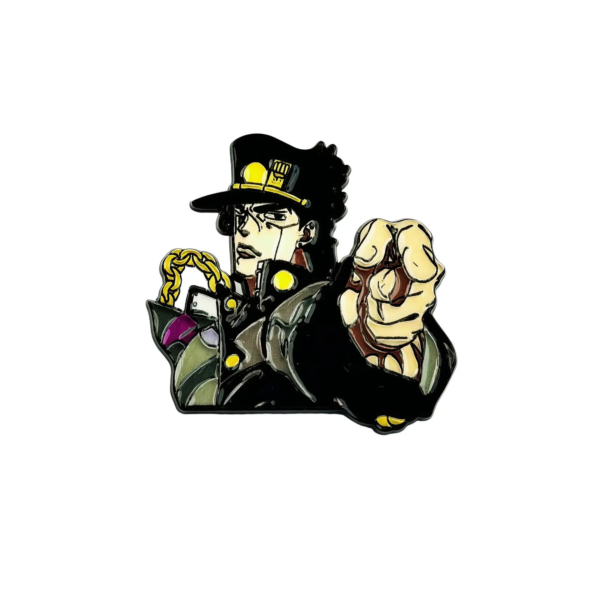 JOJO's Bizarre Adventure Badge Metal Buckle Chest Badge Adventure Anime Cartoon Brooch Clothing Backpack Accessories
JOJO's Bizarre Adventure Badge Metal Buckle Chest Badge Adventure Anime Cartoon Brooch Clothing Backpack Accessories