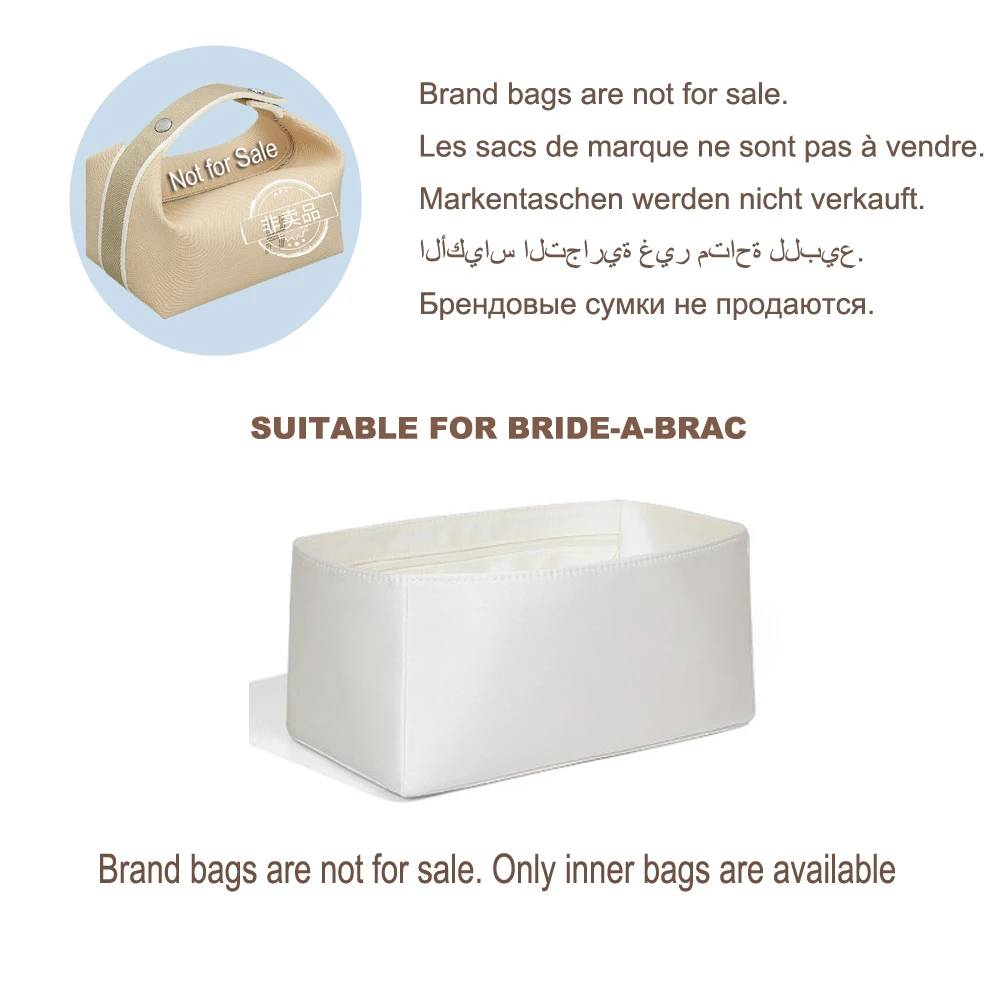 High Quality Bag Organizer for Hermes Bride-A-Brac Acetate Satin Silk Inner Storage Bag Support Soft Materia Inner Bag
High Quality Bag Organizer for Hermes Bride-A-Brac Acetate Satin Silk Inner Storage Bag Support Soft Materia Inner Bag