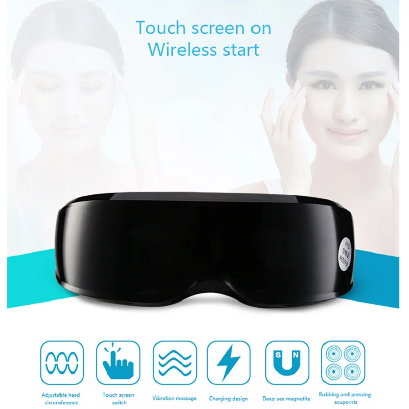 Eye Massager 6D Smart Airbag Vibration Eye Care Instrument Hot Compress Bluetooth Eye Massage Glasses Fatigue Pouch Wrinkle
Eye Massager 6D Smart Airbag Vibration Eye Care Instrument Hot Compress Bluetooth Eye Massage Glasses Fatigue Pouch Wrinkle