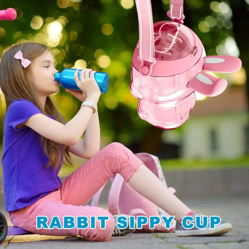 Kids Water Bottles Sounding Rabbit Ears Kids Water Bottle With Straw One-click-open Lid Water Cups 800ml Leak-proof Sippy Cup
Kids Water Bottles Sounding Rabbit Ears Kids Water Bottle With Straw One-click-open Lid Water Cups 800ml Leak-proof Sippy Cup