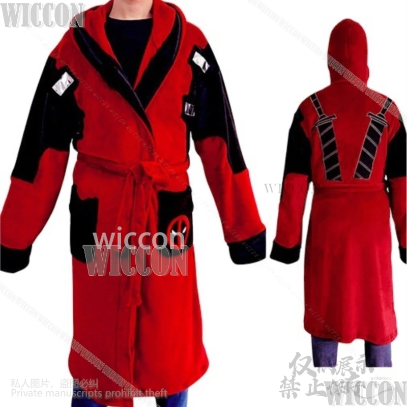 Deadth Paol Anime Movie Bathrobe Cosplay Red Costume Men Women Halloween Christmas Flannel Hooded Pajamas Sleepwear Customized
Deadth Paol Anime Movie Bathrobe Cosplay Red Costume Men Women Halloween Christmas Flannel Hooded Pajamas Sleepwear Customized