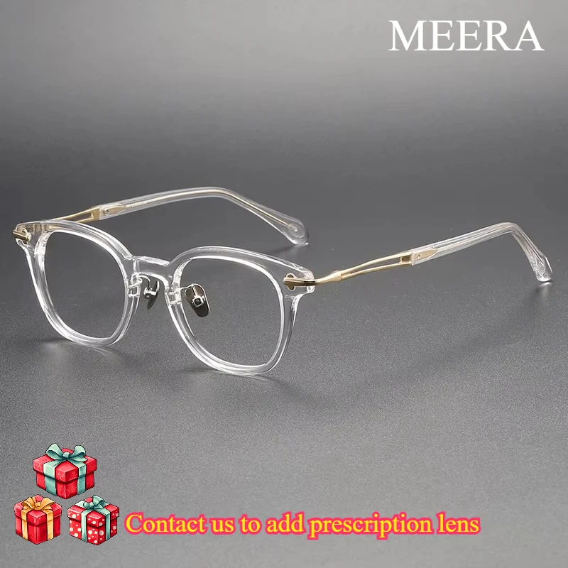 THICK Custom Logo Italy Design Mazzucchell Unisex Clear Transparent Titanium Eyeglasses Frame High Quality Acetate Eyewear
THICK Custom Logo Italy Design Mazzucchell Unisex Clear Transparent Titanium Eyeglasses Frame High Quality Acetate Eyewear