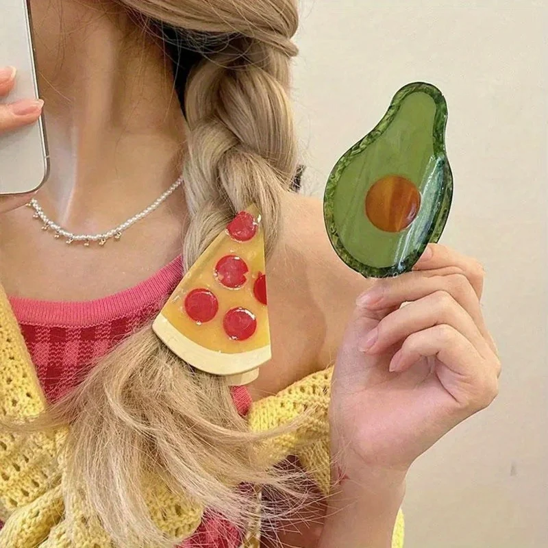 Oversize Acetate Triangle Cheese Avocado Shape Crab Hair Claw Clip For Women New Fixed No Slip Ponytail Hair Accessories Tool
Oversize Acetate Triangle Cheese Avocado Shape Crab Hair Claw Clip For Women New Fixed No Slip Ponytail Hair Accessories Tool