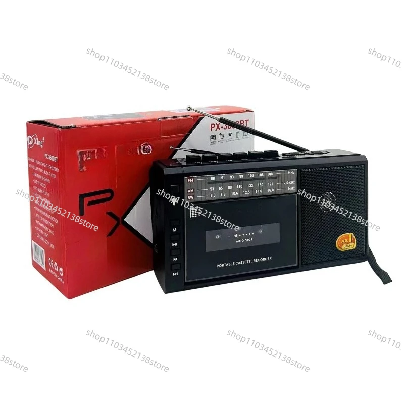 3600BT Old-fashioned Nostalgic Magnetic Card with Playback SW Tape Recorder Bluetooth Card Wireless Audio AM Radio
3600BT Old-fashioned Nostalgic Magnetic Card with Playback SW Tape Recorder Bluetooth Card Wireless Audio AM Radio