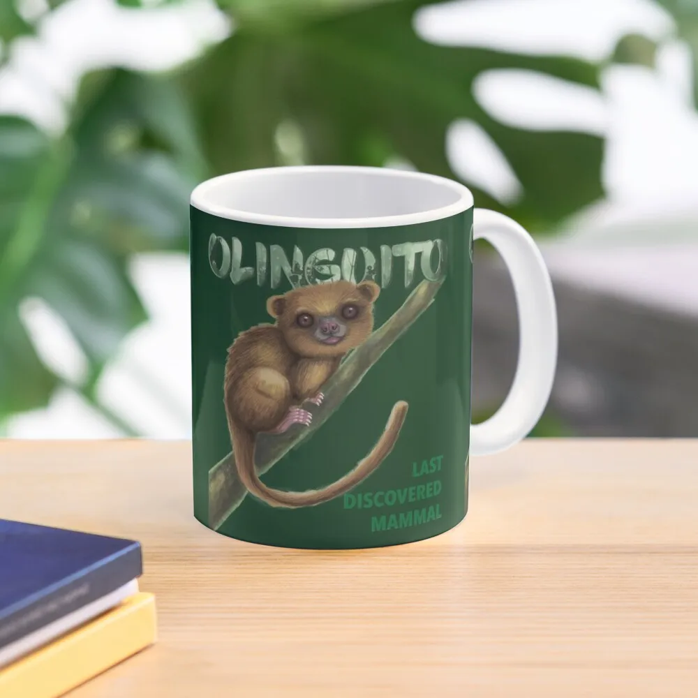 Кофейная кружка Mammal-Olinguito, кружка, керамические чашки для завтрака, кавайная чашка, керамические чашки
Кофейная кружка Mammal-Olinguito, кружка, керамические чашки для завтрака, кавайная чашка, керамические чашки
