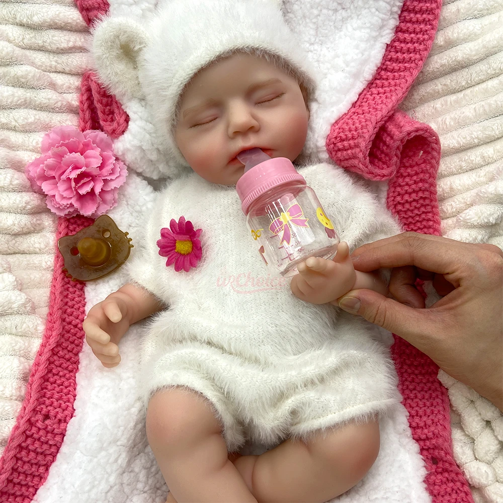 18inch Open Mouth Full Solid Silicone Reborn Baby Doll Fine Realistic Details Soft Texture Doll For Adult Collectors Hobbyists
18inch Open Mouth Full Solid Silicone Reborn Baby Doll Fine Realistic Details Soft Texture Doll For Adult Collectors Hobbyists