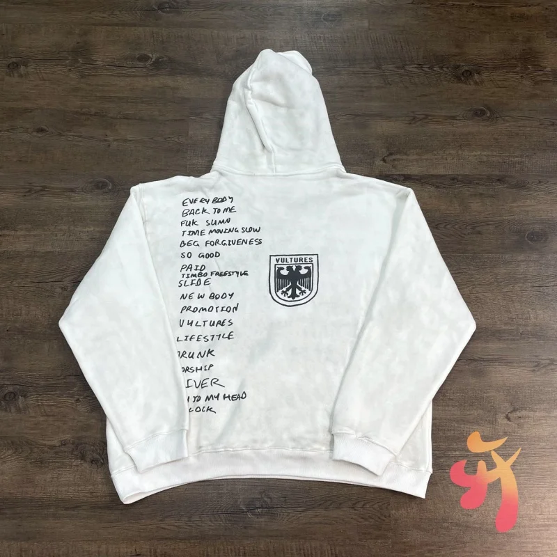 Зимние негабаритные толстовки Kanye West в стиле хип-хоп, уличный стержень, ретро, рваные, грязные, белые, хлопковые толстовки с капюшоном, мужские и женские толстовки
Зимние негабаритные толстовки Kanye West в стиле хип-хоп, уличный стержень, ретро, рваные, грязные, белые, хлопковые толстовки с капюшоном, мужские и женские толстовки