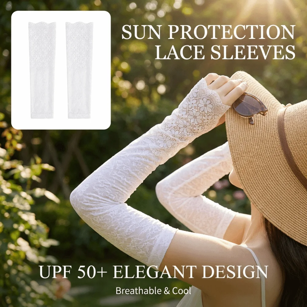 Ice Silk Sun Protection Sleeves Long Fingerless Elastic Sunscreen Sleeves UV Protection Breathable Arm Sleeve Driving Cycling
Ice Silk Sun Protection Sleeves Long Fingerless Elastic Sunscreen Sleeves UV Protection Breathable Arm Sleeve Driving Cycling