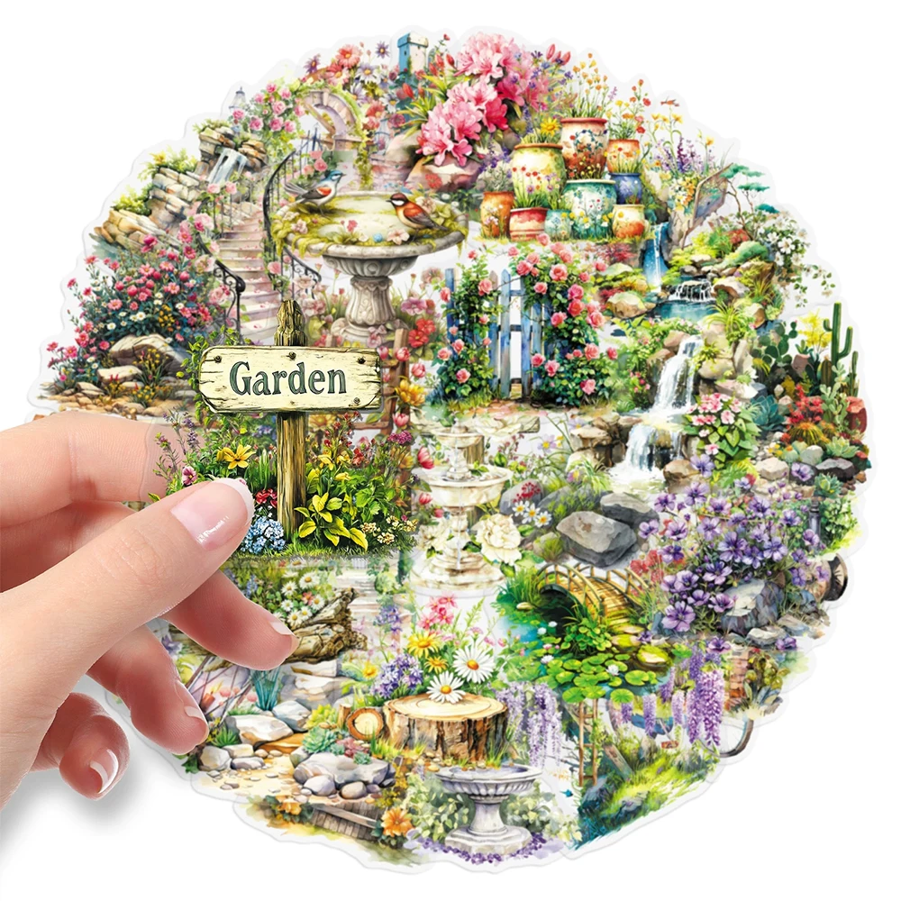 10/30/50pcs Vintage Aesthetic Garden Stickers Cartoon Transparent Waterproof Decals DIY Suitcase Laptop Phone Decals Decoration
10/30/50pcs Vintage Aesthetic Garden Stickers Cartoon Transparent Waterproof Decals DIY Suitcase Laptop Phone Decals Decoration