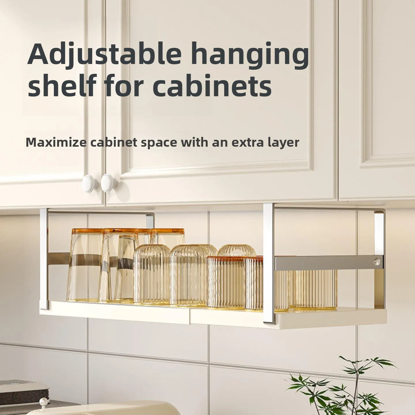 Kitchen Storage Ra Adjustable Hanging elf Spice Organizer Cabinet Interior Layered Suspension Basket Creative Stainl S...
Kitchen Storage Ra Adjustable Hanging elf Spice Organizer Cabinet Interior Layered Suspension Basket Creative Stainl S...