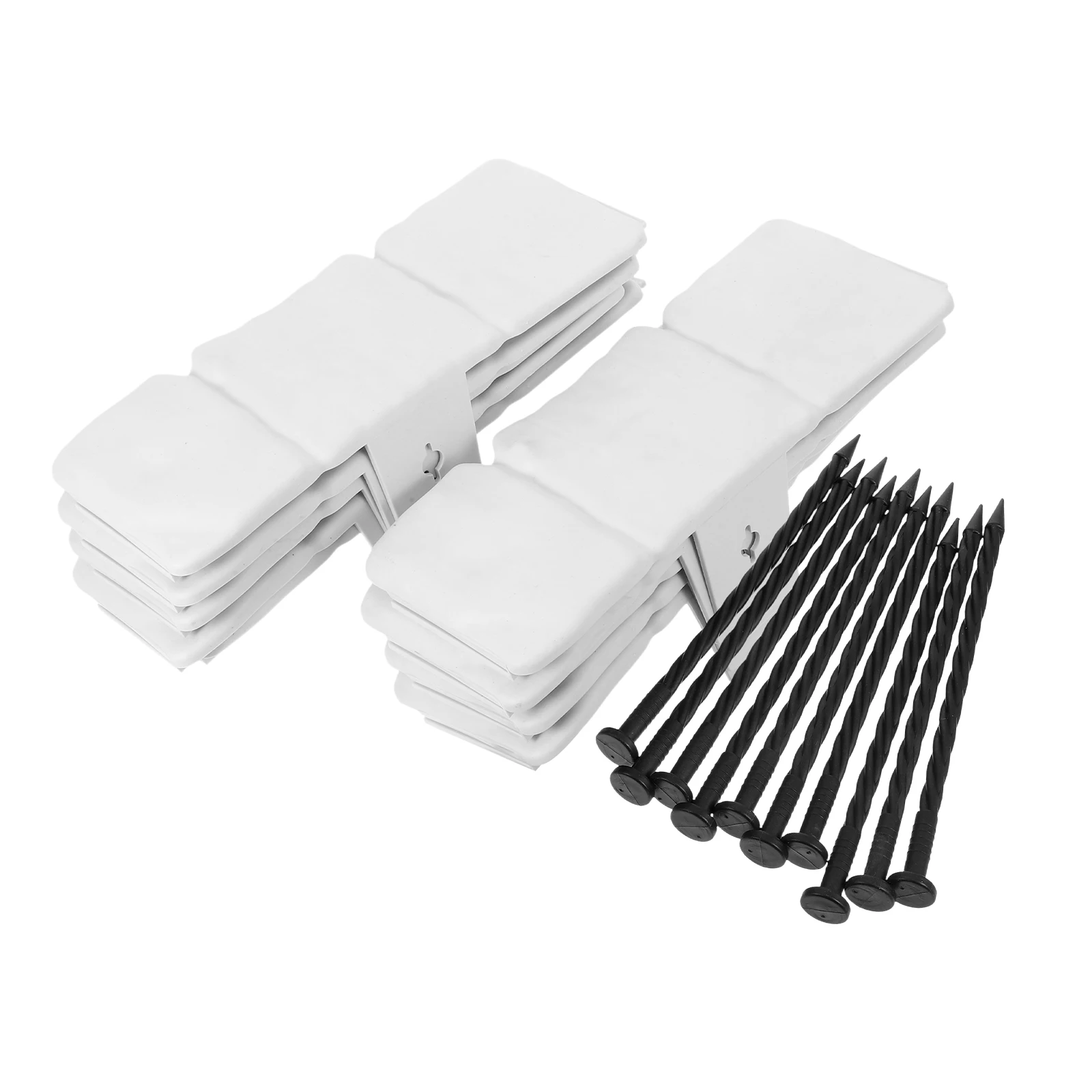 10 Pcs Faux Stone Garden Borders Plastic Lawn Edging Fence White Color Easy Installation Landscape Edging Border Gardening Fence
10 Pcs Faux Stone Garden Borders Plastic Lawn Edging Fence White Color Easy Installation Landscape Edging Border Gardening Fence