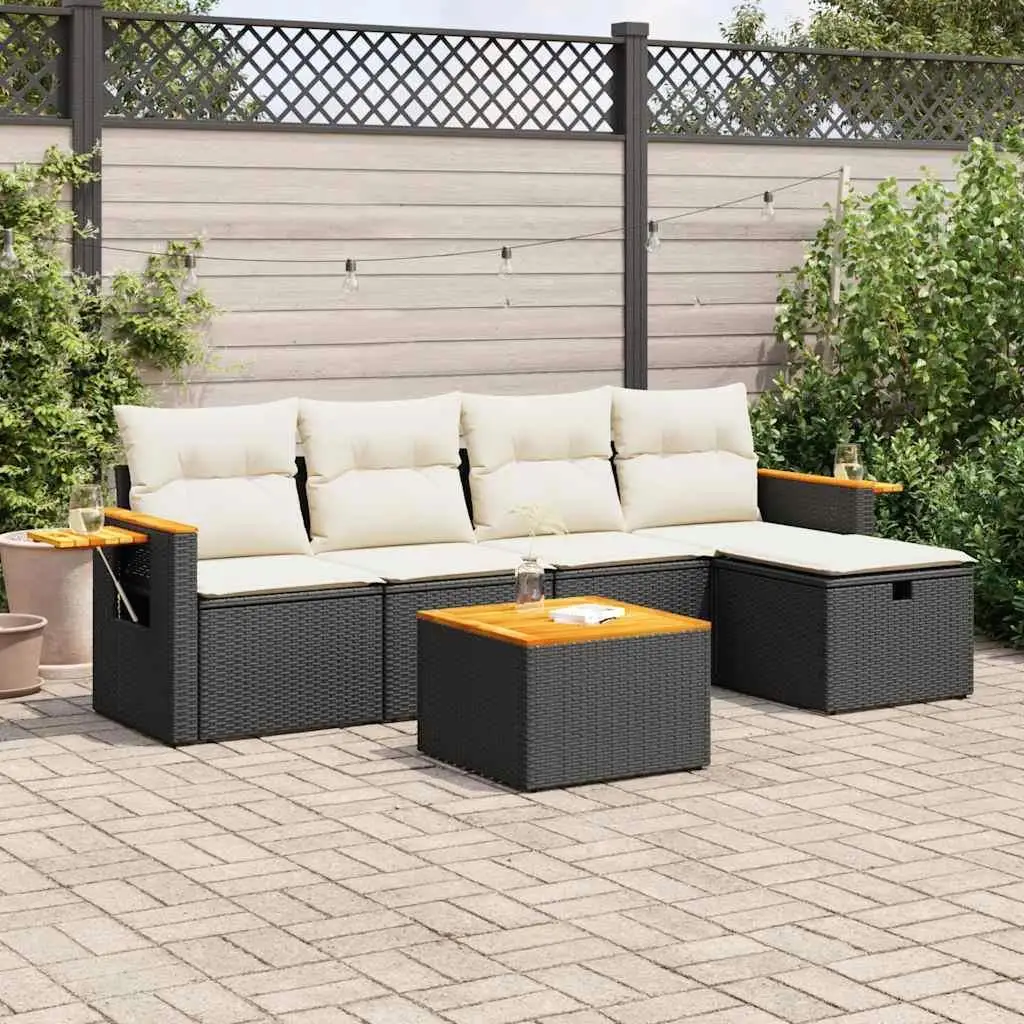 Stylish Black Garden Sofa Set Outdoor Lounge Furniture Comfortable Seating for Patio Balcony Poolside
Stylish Black Garden Sofa Set Outdoor Lounge Furniture Comfortable Seating for Patio Balcony Poolside