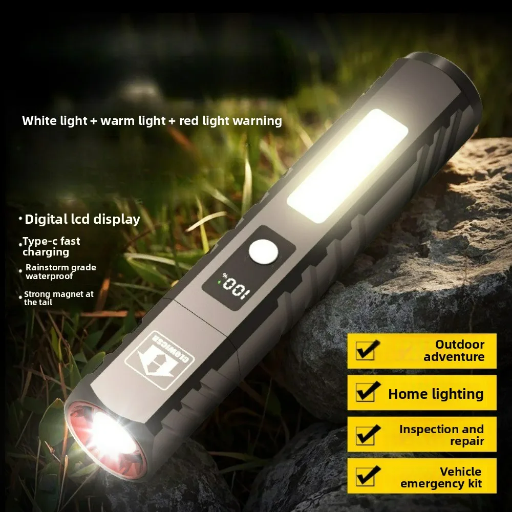 Многофункциональный светодиодный магнитный рабочий фонарь, перезаряжаемый, портативный, сверхъяркий, с мощным магнитом, для ремонта и работ на открытом воздухе
Многофункциональный светодиодный магнитный рабочий фонарь, перезаряжаемый, портативный, сверхъяркий, с мощным магнитом, для ремонта и работ на открытом воздухе